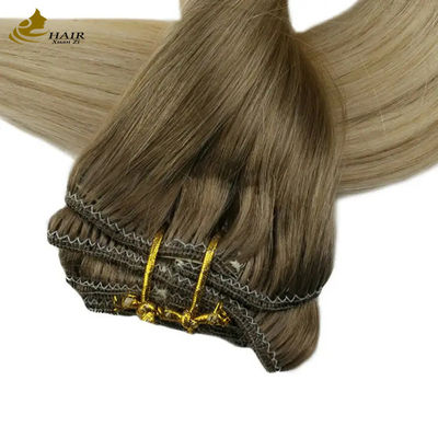 Extensões de cabelo de cavalo humano personalizadas 120 gramas