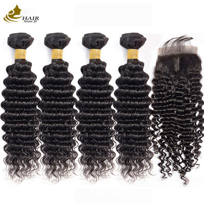 Black Kinky Virgem Cabelo Humano Pacotes de Produtos de Beleza Tecido de Cabelo