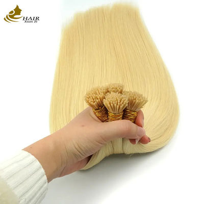 OEM Keratina I Tip Extensões de cabelo pré-enxertadas 50 fios/pacote