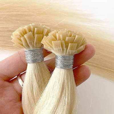 613 Colored Pre Bonded Human I Tip Hair Extensions Flat 28 polegadas