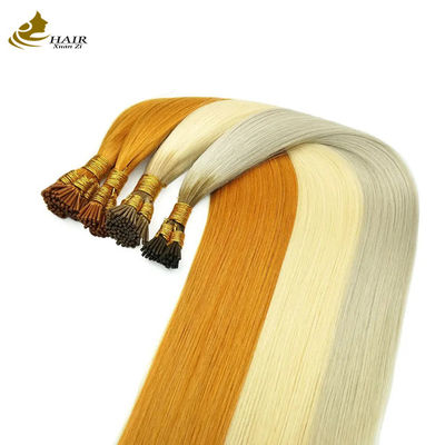 Texturas Direitas Extenções de cabelo pré-enxertadas sem costura Permeável