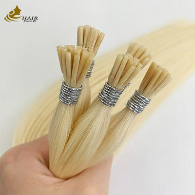 Indian Remy Keratina Pré-Enxentadas Extensões de Cabelo I Tip Personalizado