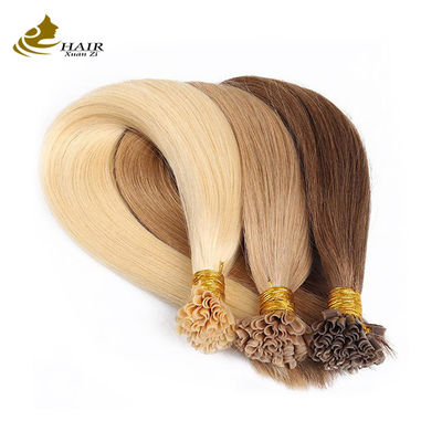 OEM U Tip 100 Virgin Human Hair Extensions 30 Inches Extensões de Cabelo Prebonded