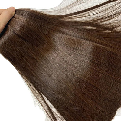 # 4 Fusões de cabelo vietnamita cabelo humano reto tecido duplo osso desenhado