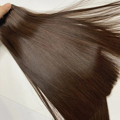 # 4 Fusões de cabelo vietnamita cabelo humano reto tecido duplo osso desenhado