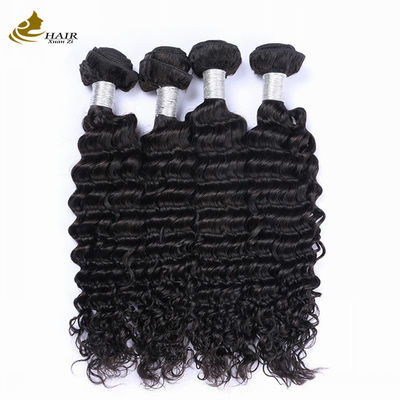 Deep Wave Yaki Cabelos Humanos e fechamento de 30 polegadas personalizados