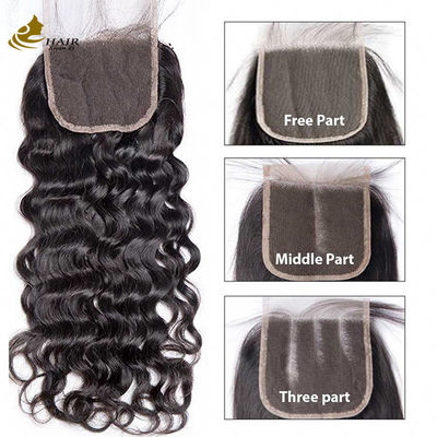OEM Brasileiro Não Processado Wave de Água Virgin Hair Bundles Preto