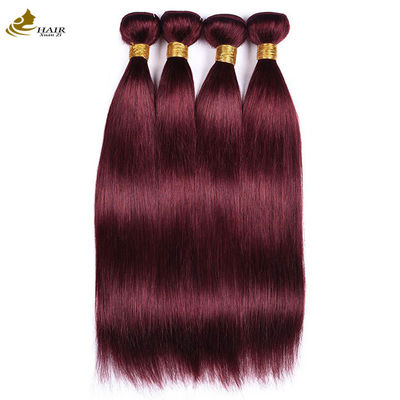 8 polegadas-30 polegadas 99j Peruca de Borgonha corpo ondulado extensões de cabelo humano