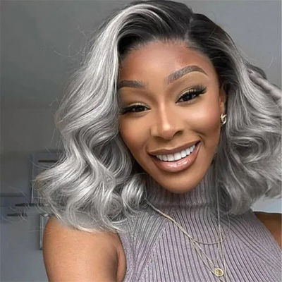 613 Perucas personalizadas para cabelos humanos Bob para a linha natural do cabelo