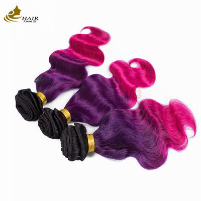12A Extensão de Cabelo Humano Corpo Ondulação Violet Virgin Hair Bundles