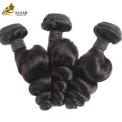 Vendas quentes de cabelo virgem brasileiro folhas de cabelo humano