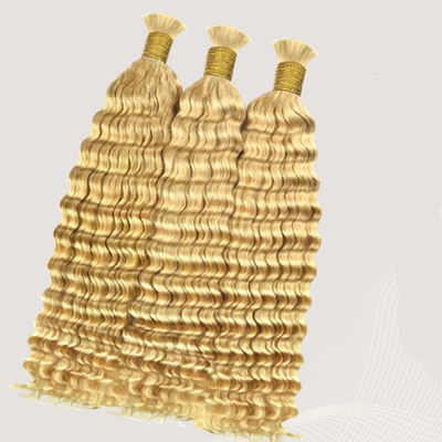 Cabelo humano em massa para trançar 613 cor loira