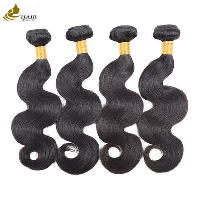 Escolha indiana Remy brasileiro Pacotes de cabelo humano em preto natural