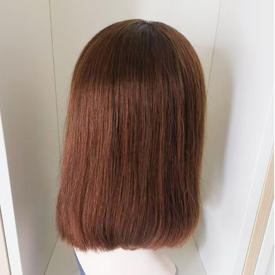Cabelo Humano Peruca Bob Virgem 100% Moda Perucas de Renda 4*4 Peruca Frontal de Renda