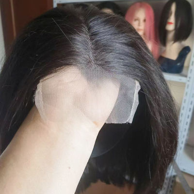 Moda Cabelo Humano Bob Perucas Cabelo Brasileiro renda Perucas Frontais