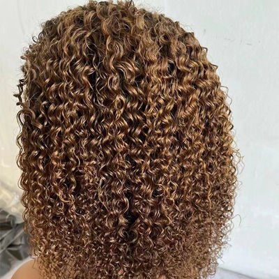 100% de cabelo humano virgem peruana água onda renda perucas da frente