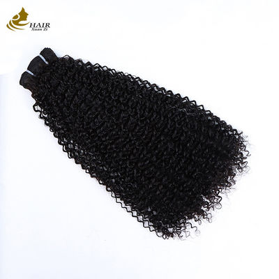 Fábrica de cutícula alinhada Vietense 100% virgem duplo desenhado Afro feixe de cabelo humano encaracolado