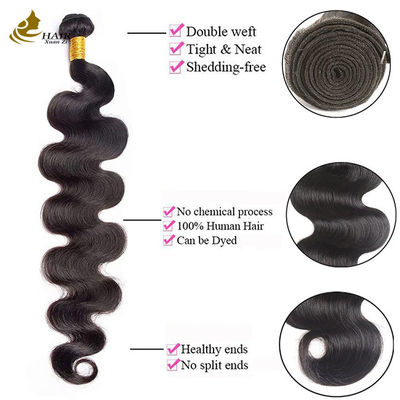 Body Wave Cabelo Humano Europeu 9A Grau 100g Por Pacote Peruca