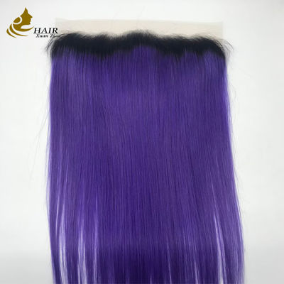 50-120g 13X6 Swiss Lace Brasileiro Cabelo Humano Virgem 100% Liso Fechamento de Renda