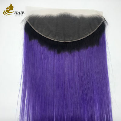 50-120g 13X6 Swiss Lace Brasileiro Cabelo Humano Virgem 100% Liso Fechamento de Renda