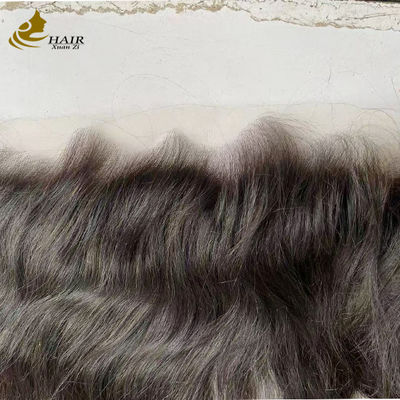 Lâmina de cabelo em forma de M fecho de renda de cabelo humano personalizado