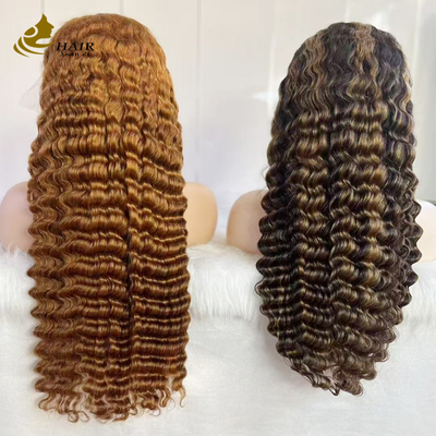 Peruca de renda de cabelo humano virgem com múltiplos estilos e cores