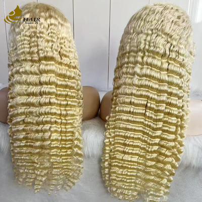 Peruca de renda de cabelo humano virgem com múltiplos estilos e cores