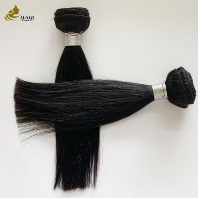 2 Pacotes de Cabelo de 10 polegadas e Fechamento de Cabelo HD 2*6 Cabelo Humano Virgem Preto Natural Cabelo Liso