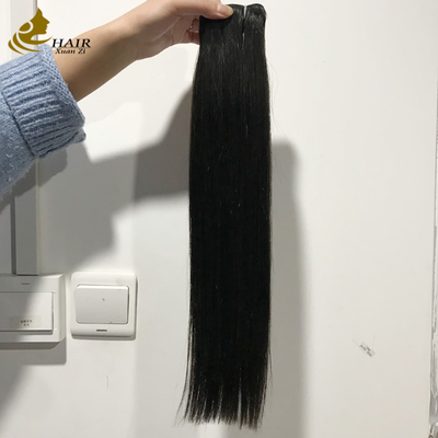 Pacotes de Cabelo Humano Virgem de Alta Qualidade Preto Natural Cabelo Liso