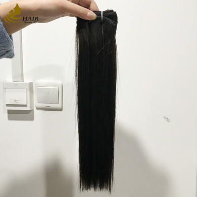 Pacotes de Cabelo Humano Virgem de Alta Qualidade Preto Natural Cabelo Liso