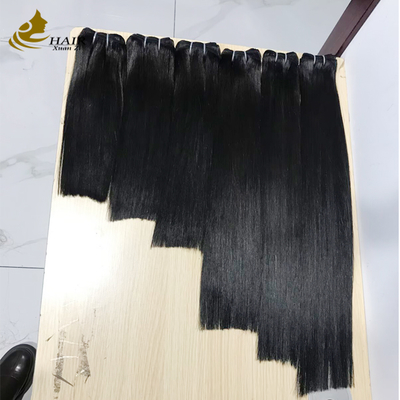 Pacotes de Cabelo Humano Virgem de Alta Qualidade Preto Natural Cabelo Liso