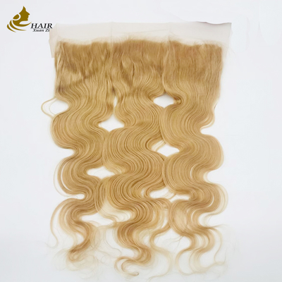 613 Colour Transparent 100% Human Hair Lace Closure Remy Hair Closure