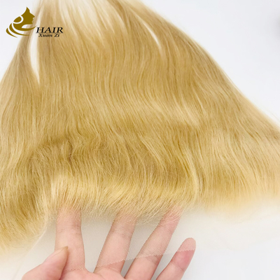 613 Colour Transparent 100% Human Hair Lace Closure Remy Hair Closure