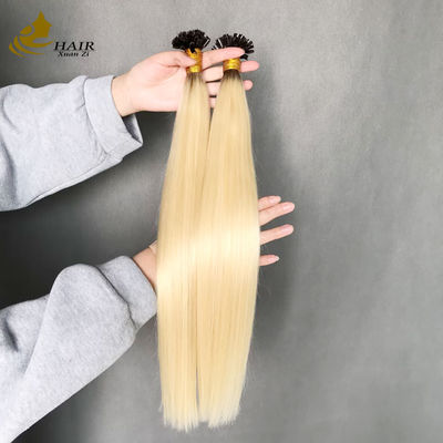 Factory Supply Virgin Human Hair Extensions Pre-Bonded Flat Tip Extensions