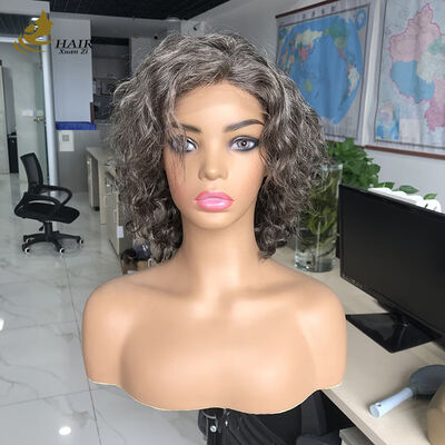 qualidade Peruca de Renda Total de Seda Sem Cola com Cabelo Humano, Cor de Touca Marrom, Construção Durável, Linha de Cabelo Natural Leve, Aparência Realista fábrica